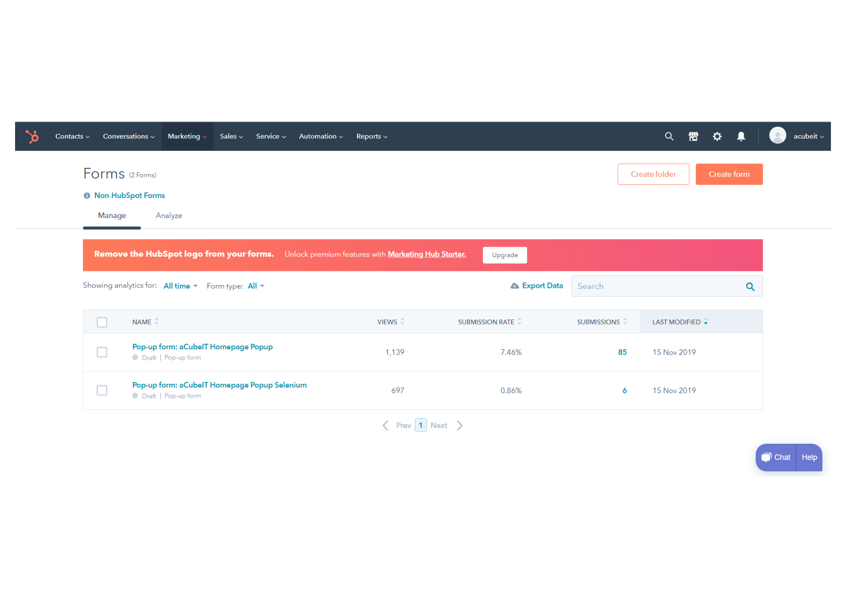 HubSpot Forms & CRO: 7.46% Conversion